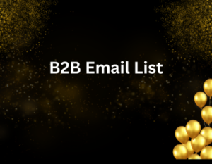 b2b email list