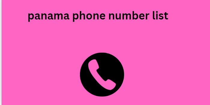 panama phone number list