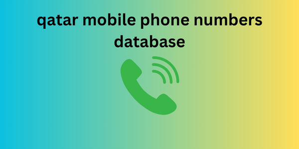 qatar mobile phone numbers database