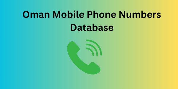 oman mobile phone numbers database