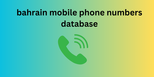 bahrain mobile phone numbers database