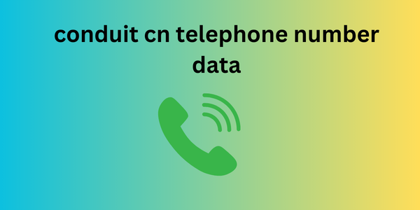 conduit cn telephone number data