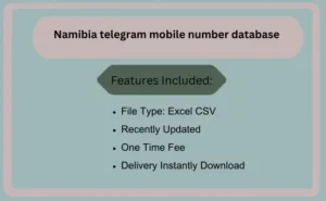 Namibia telegram mobile number database