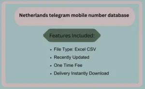 Netherlands telegram mobile number database