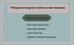 Philippines telegram mobile number database